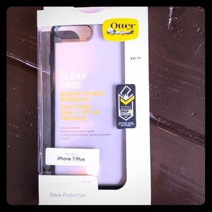 Otter box iPhone 7plus clear case